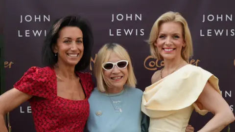 Supplied L-R Lucy Litwick, the CEO of Coco De Mer, Cindy Gallop a sex educator and campaigner and Samantha Niblett, South Derbyshire MP. 