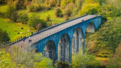 Getty Images The Monsal viaduct