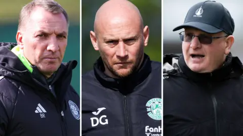 Brendan Rodgers, David Gray, and John McGlynn