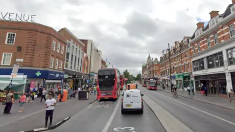 Google Maps An image of Brixton road.