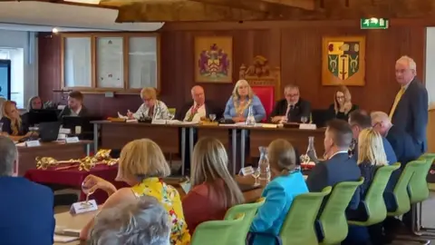 Carmelo Garcia Gloucester City Council meeting 