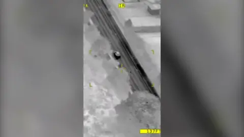 The vehicle reached speeds of up to 100mph.