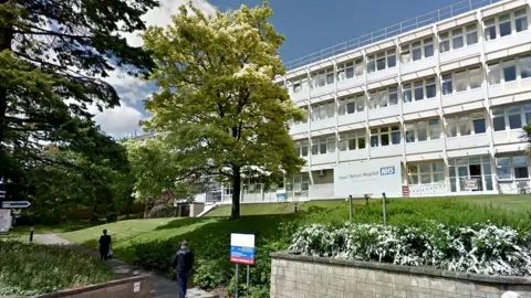 Google Maps Yeovil District Hospital