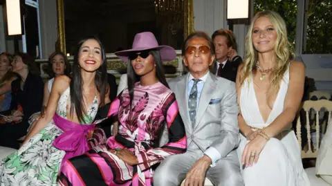 Getty Images Benedetta Piccioli, Naomi Campbell, Valentino Garavani and Gwyneth Paltrow attend the Valentino Haute Couture Fall/Winter 2019 2020 show as part of Paris Fashion Week on July 03, 2019 in Paris, France.