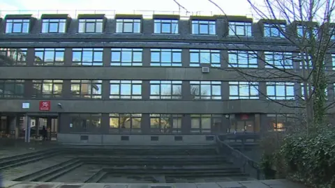 BBC Welsh Government building in Caernarfon