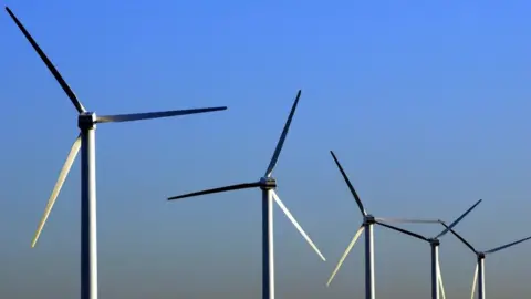 PA Media Wind turbines