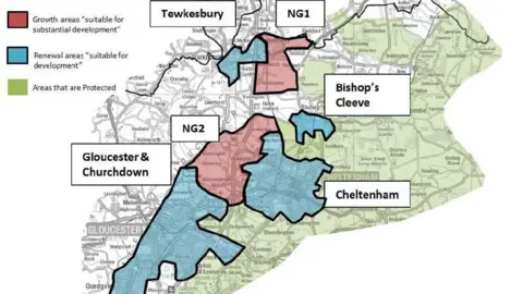 GCC Gloucester, Cheltenham And Tewkesbury Growth Areas