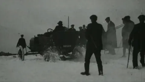 Motoring Over Ben Nevis (1911), BFI National Archi Ford Model T on Ben Nevis