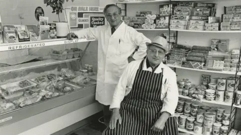 Jewish History Association of South Wales Arnold and Gabriel Krotosky of the Krotosky Butcher Shop