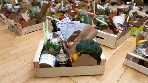 The Mazi Project Box of food