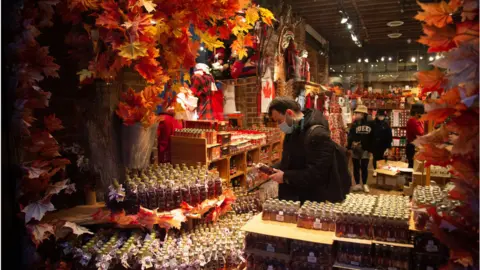 Getty Images A maple syrup shop