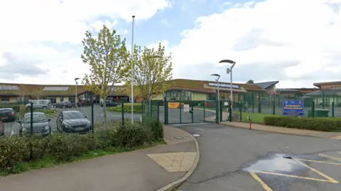 The entrance to St Michael’s Church School