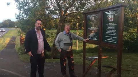 BBC Ballygawley memorial