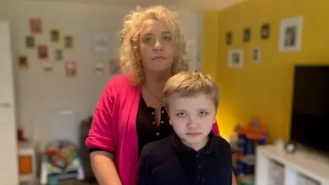 BBC Mother and son, Suzie and Max