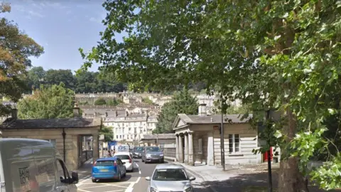 Google Cleveland Bridge in Bath