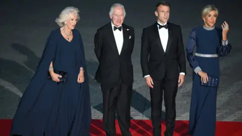 PA Media State visit to Versailles