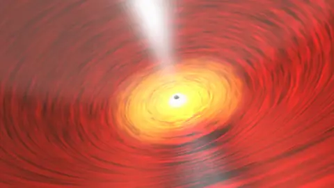 NASA/CHANDRA Artwork of black hole