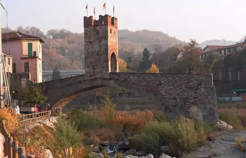 Alamy A scene from Millesimo, a Ligurian town not far from Bormida