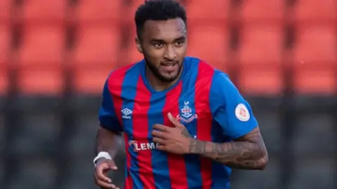 SNS Airdrieonians defender Rico Quitongo