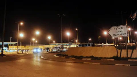 Checkpoint in Ramallah (file photo)