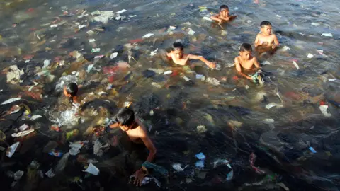 Getty Images Plastic pollution