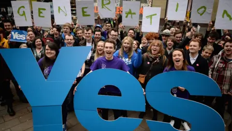 Getty Images Generation Yes campaigners