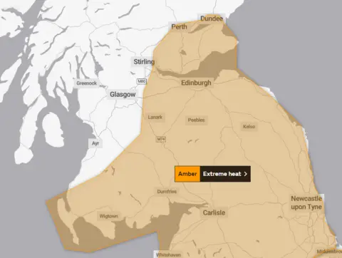 Met Office map