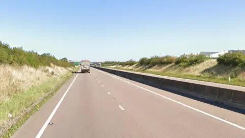 A google image of A46 near East Bridgford, Nottinghamshire