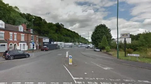 Google Colwick Road, in Nottingham