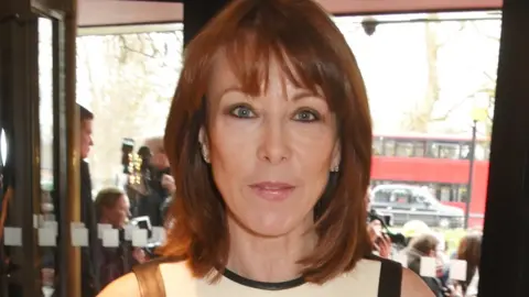 Getty Images Kay Burley presents a daily breakfast show on Sky News