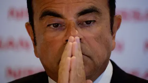 Getty Images Nissan boss Carlos Ghosn