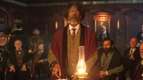 Clarke Peters and friends in His Dark Materials