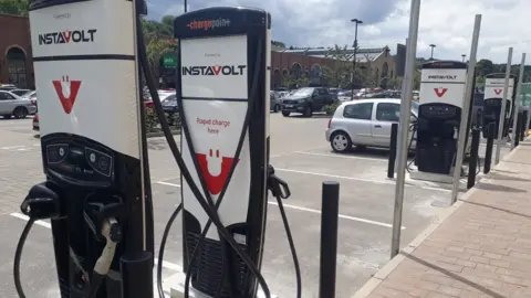 Sheffield Council Electric charging ports