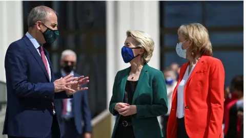 Reuters Micheal Martin and Ursula von der Leyen