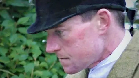 CHESHIRE MONITORS  Chris Woodward led about 50 riders on a trail hunt