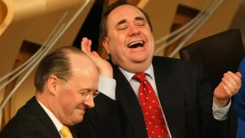 Getty Images Salmond and Swinney