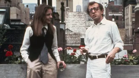 Getty Images Diane Keaton and Woody Allen in Annie Hall