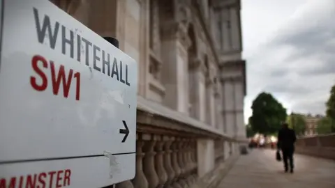 Getty Images Whitehall sign