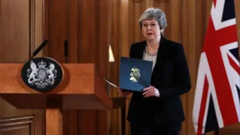 Getty Images Theresa May