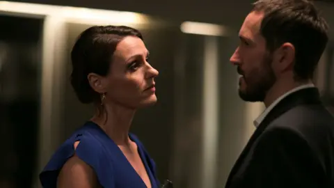 BBC Suranne Jones and Bertie Carvel