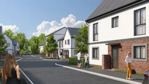 ilke homes Rolleston Drive artist's impression