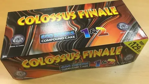 West Midlands Police The firework