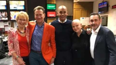 Christine Hamilton, Paul Mason, Michael Portillo, Chuka Umunna and Gail Porter