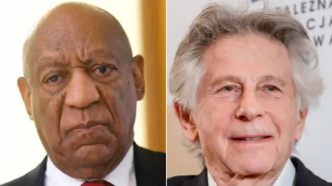 Reuters/EPA Bill Cosby (left) and Roman Polanski. Archive photos