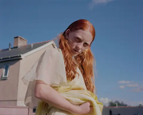 C Schneidermann/C James Girl in dress