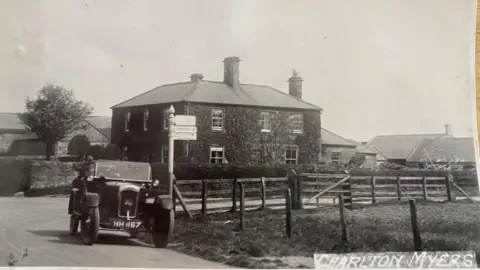 Martin Beal Beal farmhouse taken in 1920s