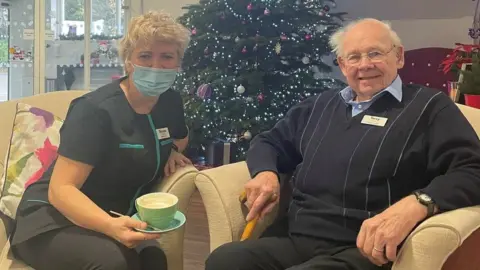 PA Media Oksana Deinychenko and Terry Medley