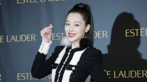 Getty Images Sulli on the red carpet