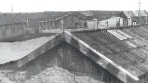 Alderney Museum/Trevor Davenport Photograph of one of the former labour sites taken during Alderney's occupation