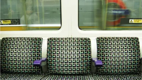 Getty Images Seats on the Tube